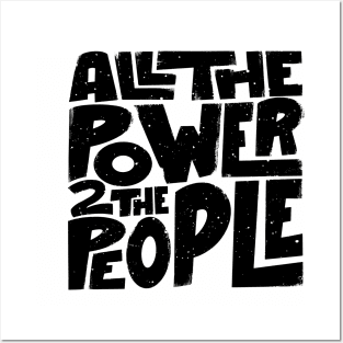 Power to the People Posters and Art